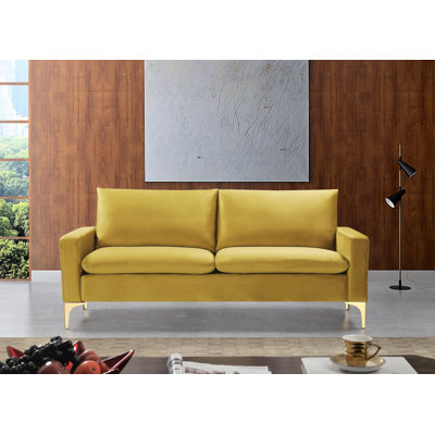 Cottleville 54.72'' Velvet Loveseat