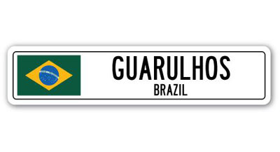 Panneau de signalisation en aluminium Guarulhos, Brésil