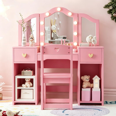 Ensemble de meuble-lavabo Pink Princess