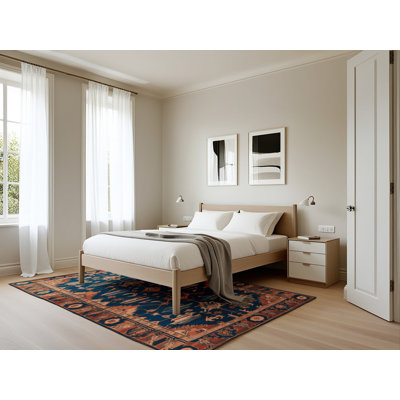 Tapis persan gris lavable à la machine