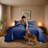 Floral Embossed Microfiber Quilted Bedspread Set-124308870-124308881