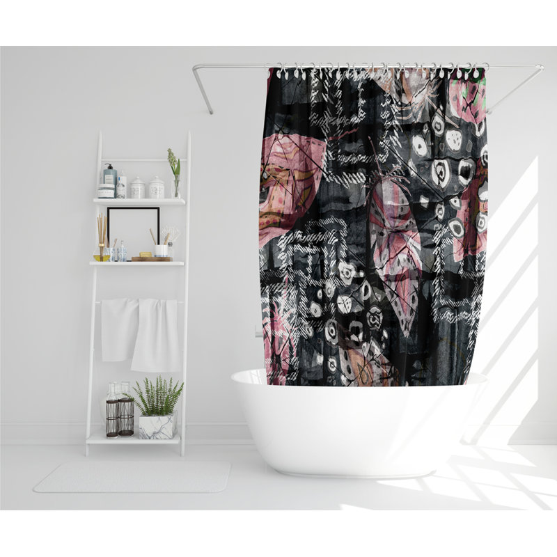 Bukovice Polyester Shower Curtain Set