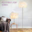 Lismore 63'' Brass LED Novelty Floor Lamp with Outlet-232580340