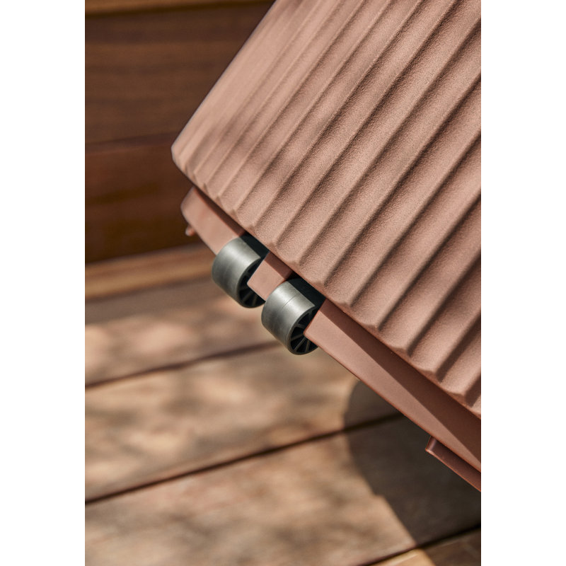 Table d'appoint Demi Umbrella, Terracotta