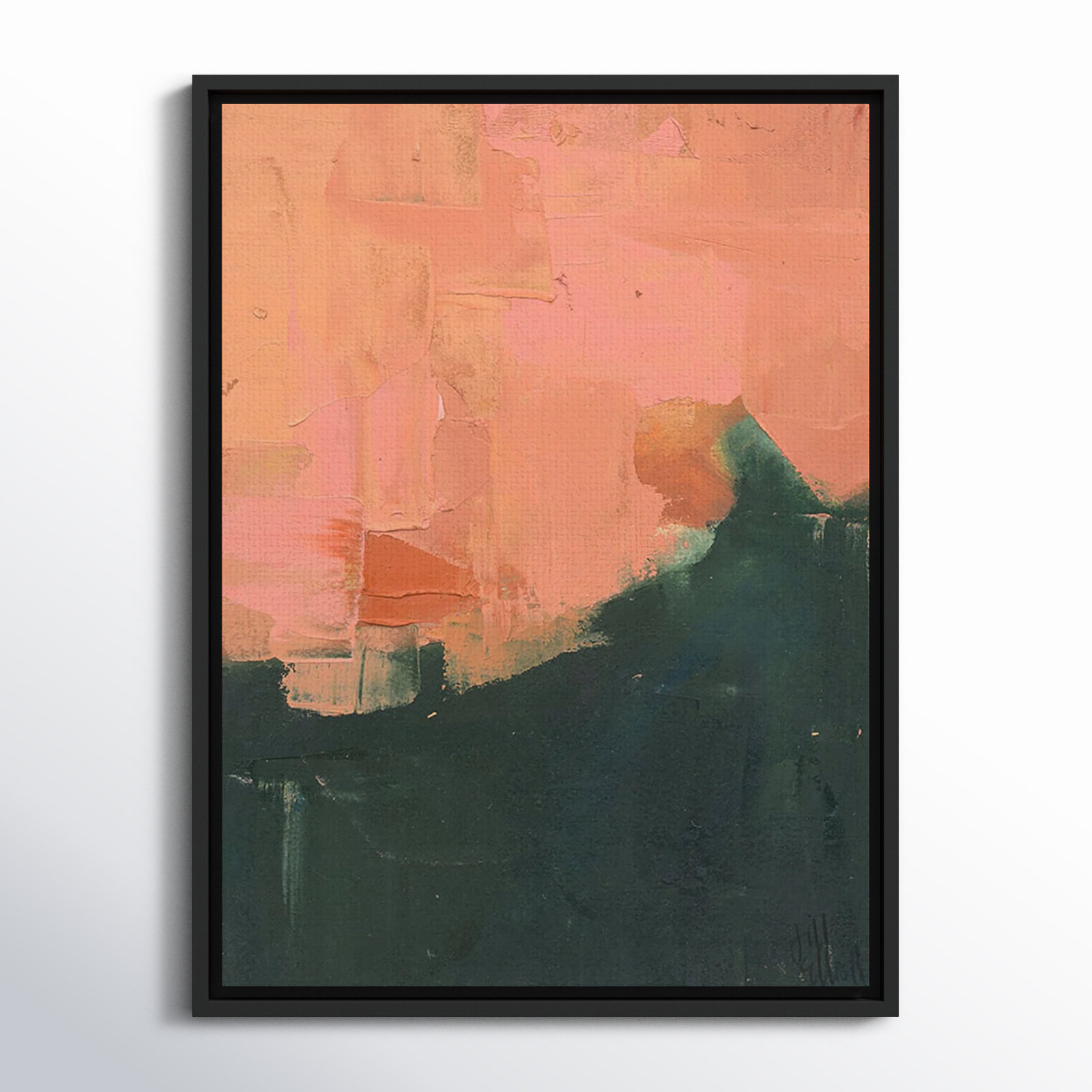 An Invitation by Jill Elliott, Black Single Picture Framed Paper, Black, 48" H x 36" W