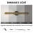 Coco 2 - Light Dimmable LED Vanity Light-1001927571