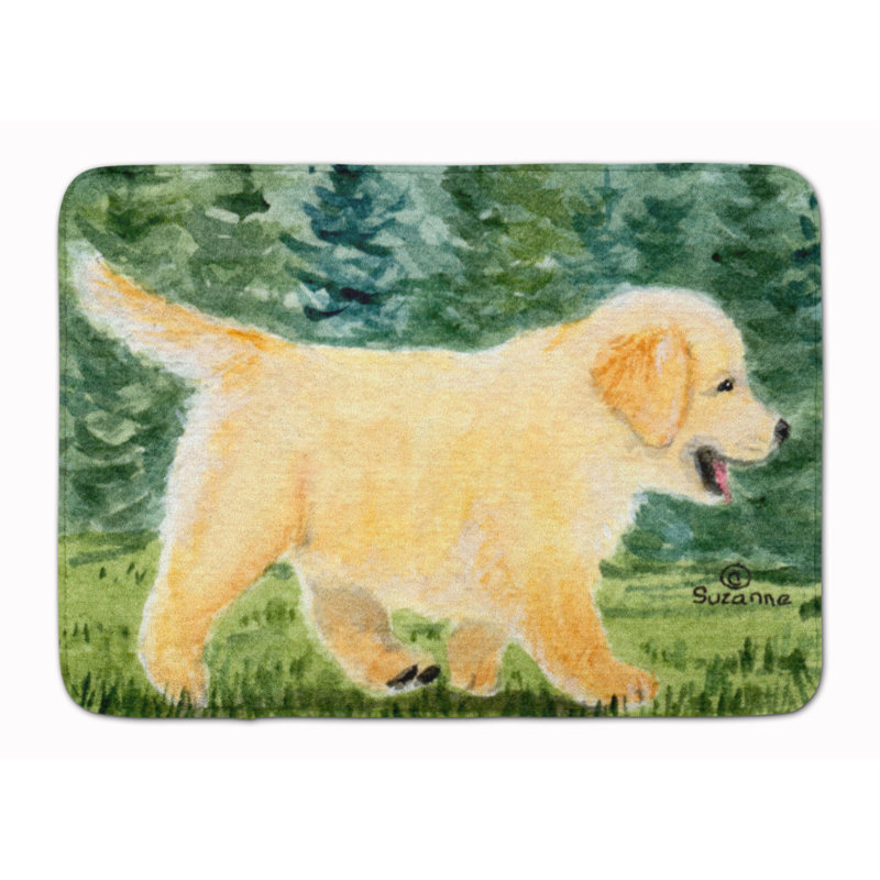 Tapis pour salle de bain à mousse mémoire retriever