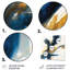 Élégante spirale abstraite I - décoration murale moderne en métal-87837483
