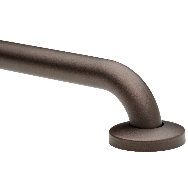 No Drill Gripp Grab Bar, 3" H x 21" L x 3" D, Oil Rub Bronze