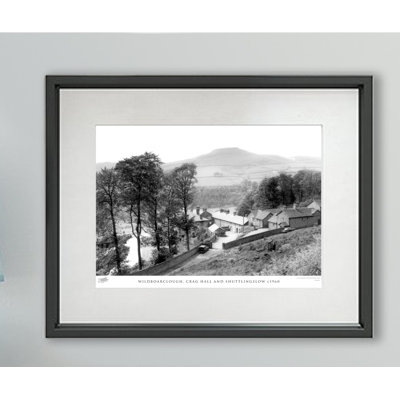 Wildboarclough, Crag Hall And Shuttlingslow C1960 - Single Picture Frame Print