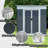 Outdoor Storage Sheds 6Ftx4ft Pent Roof-123794510-123794512