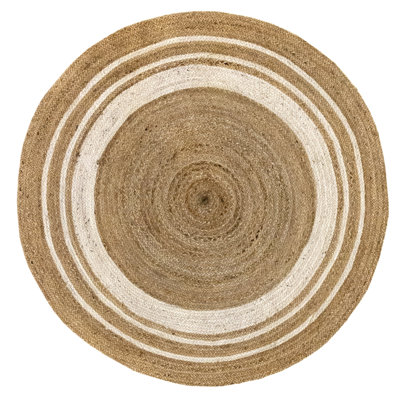 Leann Solid Colour Hand Woven Area Rug