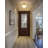 1 - Light Modern Farmhouse Semi Flush Mount Ceiling Light With Opal Milk Glass Shade