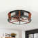 Karlena 18.9" Dimmable LED Ceiling Fan with Light and Remote Control