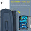 Ensemble de 3 valises extensibles Softside Valise-132055365