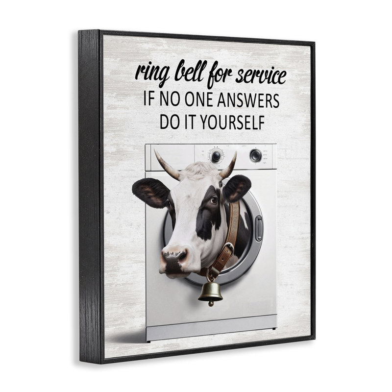 Giclée encadrée par Sassy Cow, H 14 po x l 11 po, Giclée encadrée noir minuit