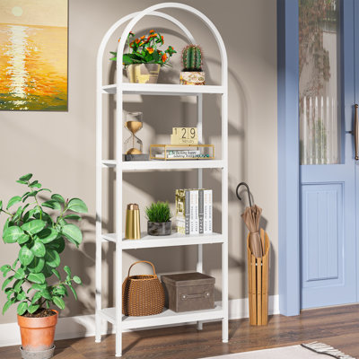 Laddie Bookcase, 4-Tier Standard Storage bookshelf