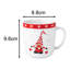 Waterside 4 Pack Nordic Gnome Christmas Porcelain Mugs