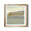 «Sage And Gold Swipe I», art abstrait moderne, mat et encadré sous verre, art mural de salon moderne-380207946-380207936