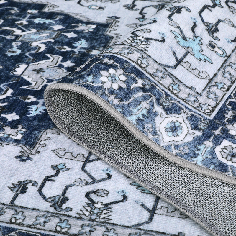 Shanora Washable Oriental Rug, Rectangle 2' x 3'