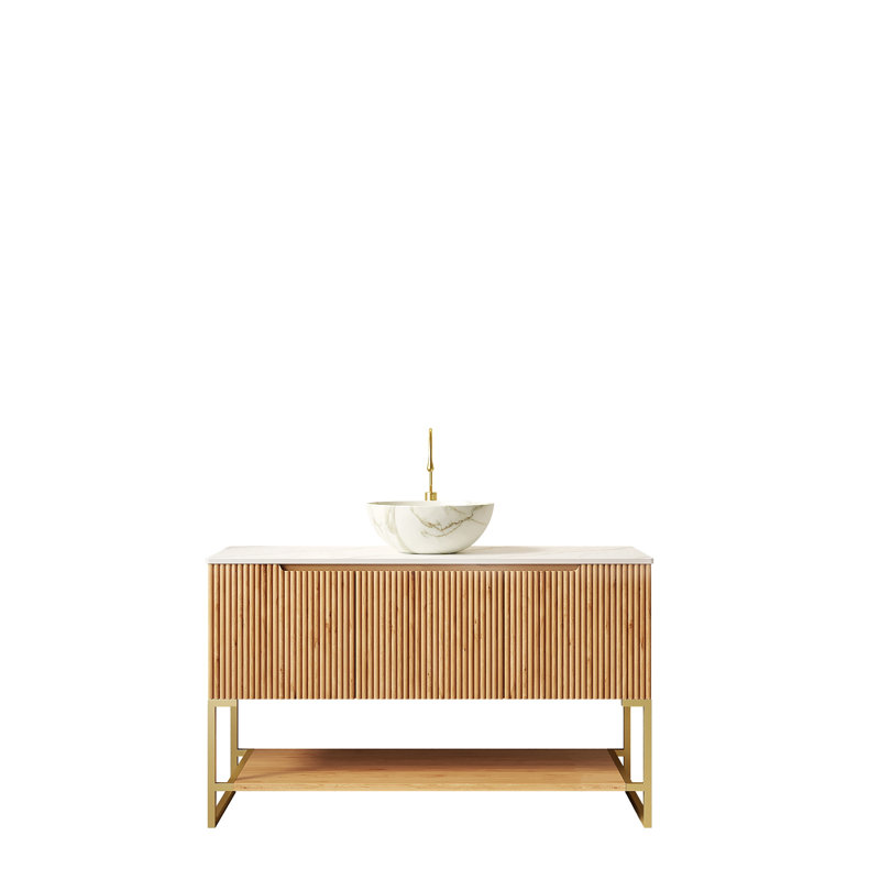 Freestanding Standard With Ceramic Top