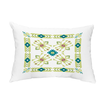 Housse de coussin d'extérieur rectangulaire Jodhpur