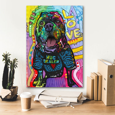 Hokku Designs 'Hug Dealer' by Dean Russo Studios, Canvas Wall Art