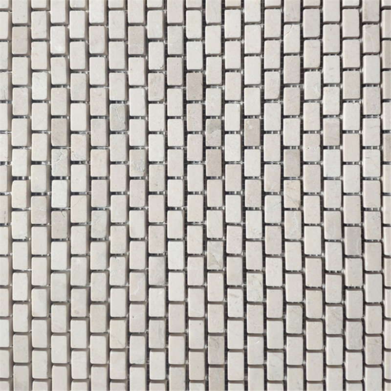 Carreau de mosaïque en marbre 12 po x 12 po