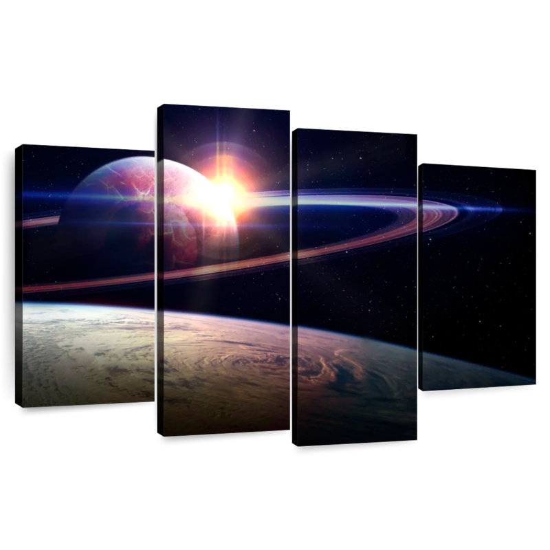 Oberle Sunrise In Vast Space