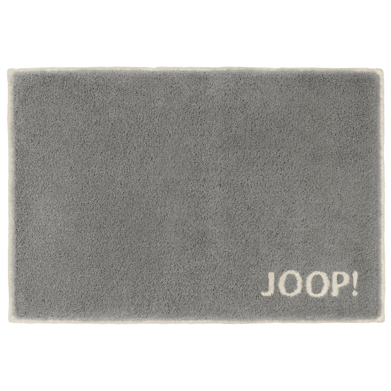 Rectangle Bath Mat, Graphite, 60 x 90cm