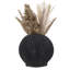 Black 65cm Ceramic Table Vase