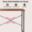 Table d'ordinateur avec bureau en métal-787860047