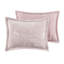 Édredon simple / simple TG, velours écrasé doux et mauve chaud 100%