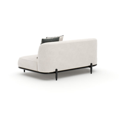MADERA ARMLESS LAF BUMPER - OATMEAL