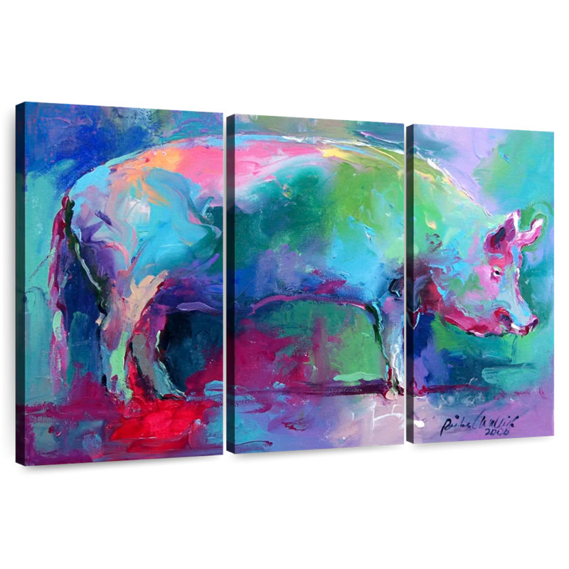 Brampt Pig II, 48" H x 74" W
