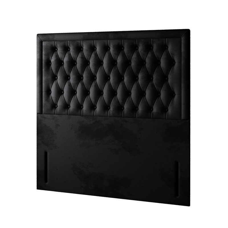 Gallego Divan Bed Base, Black, Small Double (4'), 4 Drawers