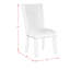 Chaise rembourrée en velours Biggs-919018373
