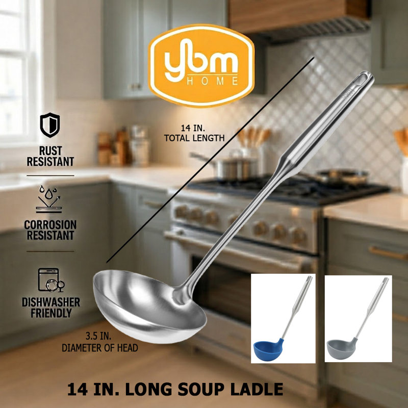 YBM Home Stainless Steel Soup Ladle
