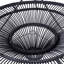 Rattan Novelty Lamp Shade ( Uno ) in Black-621461330