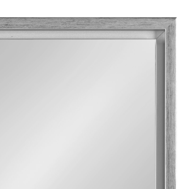 Abhilash Engineered Wood Flat Mirror, 24" x  18"
