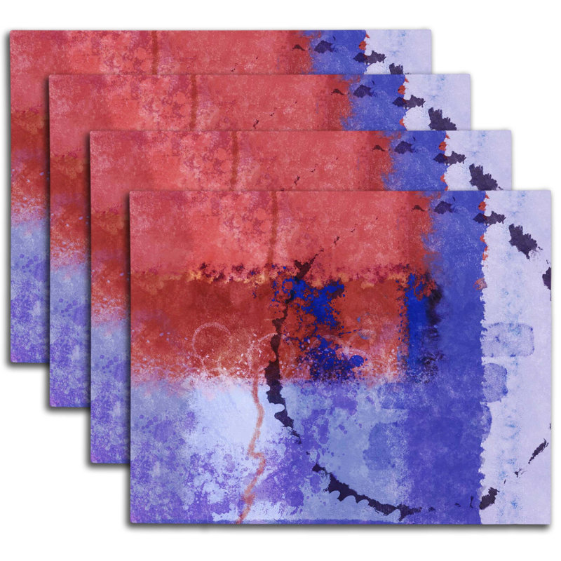 Napperon abstrait en polyester