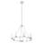 8 - Light Dimmable LED Wagon Wheel Chandelier-1820196514