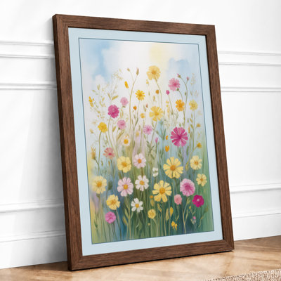 Wildflower Meadow Botanical - Framed Print