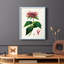 Reproduction encadrée de floral antique I - bois massif-912004495-912004481