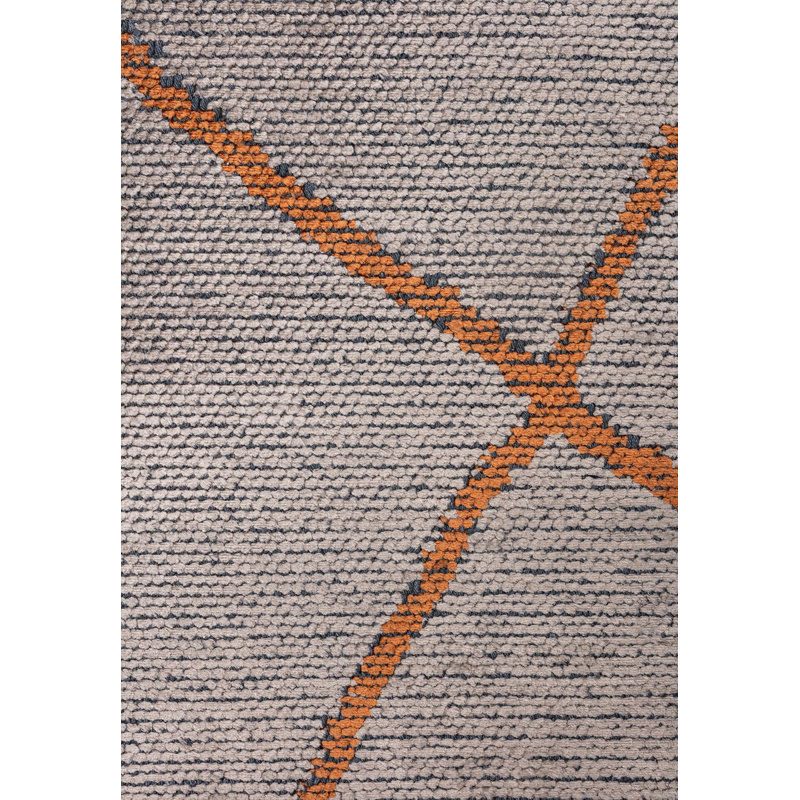 Rawling Geometric Hand Loom Indoor / Outdoor Area Rug, Rectangle 7'10.5" x 9'10.1"
