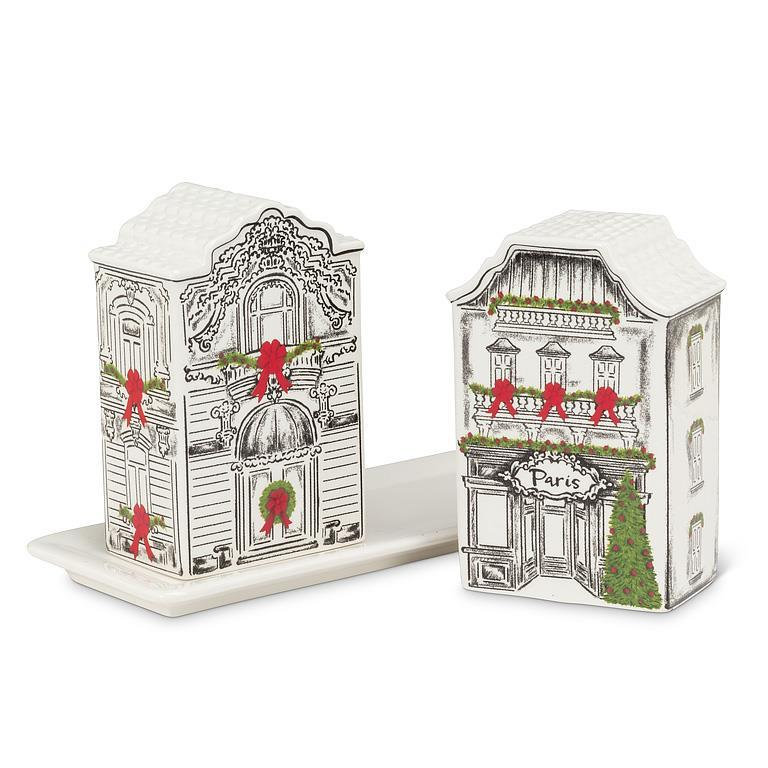 Festive Parisian Homes S&P avec plateau
