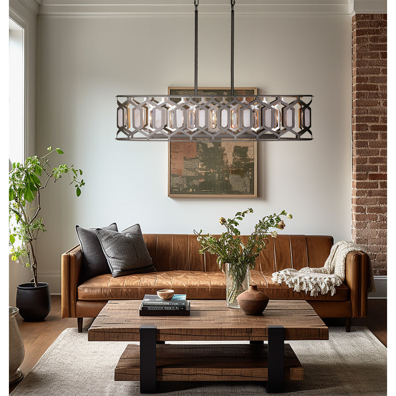 Minka Lavery Hexly - 5 Lights Island In Bronze & Sultry Silver