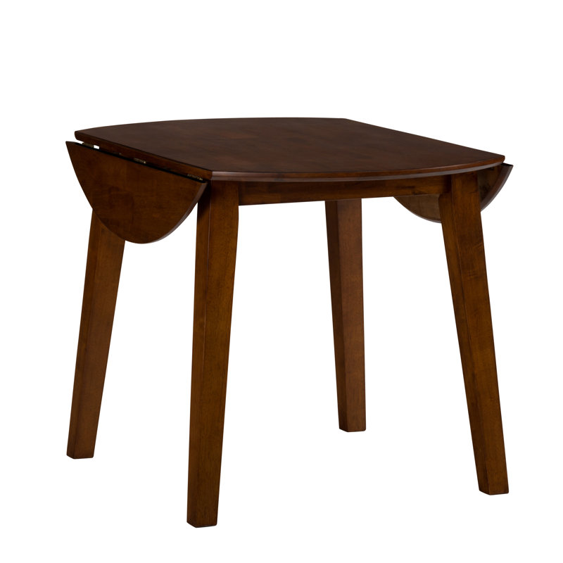 Table de salle à manger en bois d'acacia massif Iade, Caramel