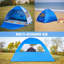 Abri de plage pour 3/4 personnes, parasol portatif