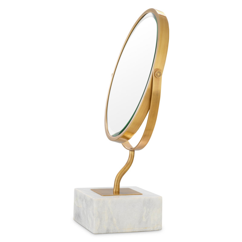 Round Metal Mirror